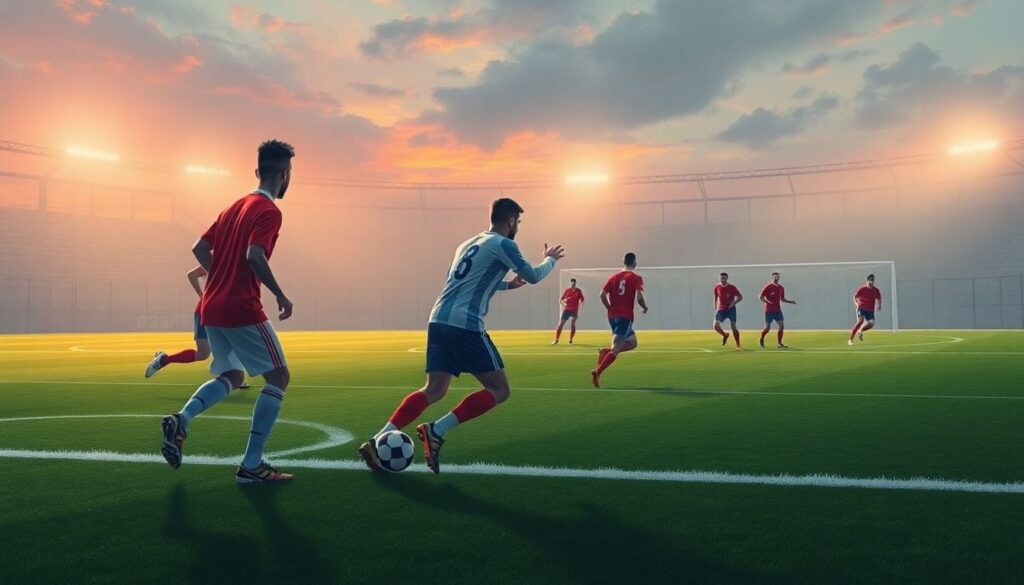 Элементы футбольной поэзии: как ритм передачи влияет на гол - иллюстрация