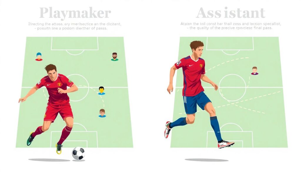 Роли в атаке: кем становится автор голевой передачи - иллюстрация