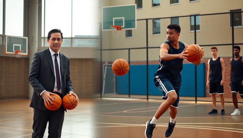 Галактика звёзд: стильные манеры дриблинга легенд - иллюстрация