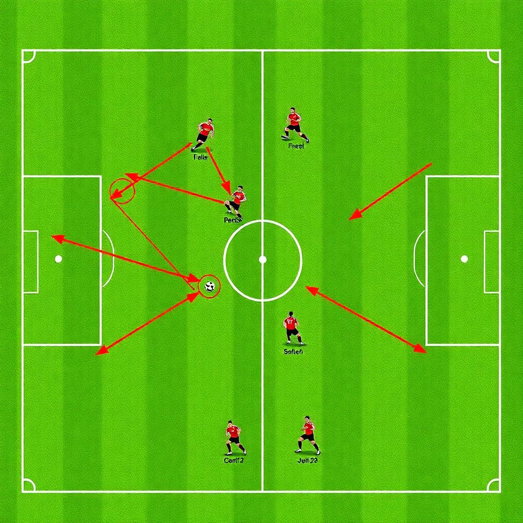 Тактика позиции 8 и 10 в футболе: где должен находиться футболист на поле