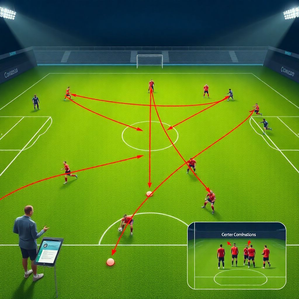 Секреты сборочных комбинаций: как строить раздевалки из быстрых пасов в атаке