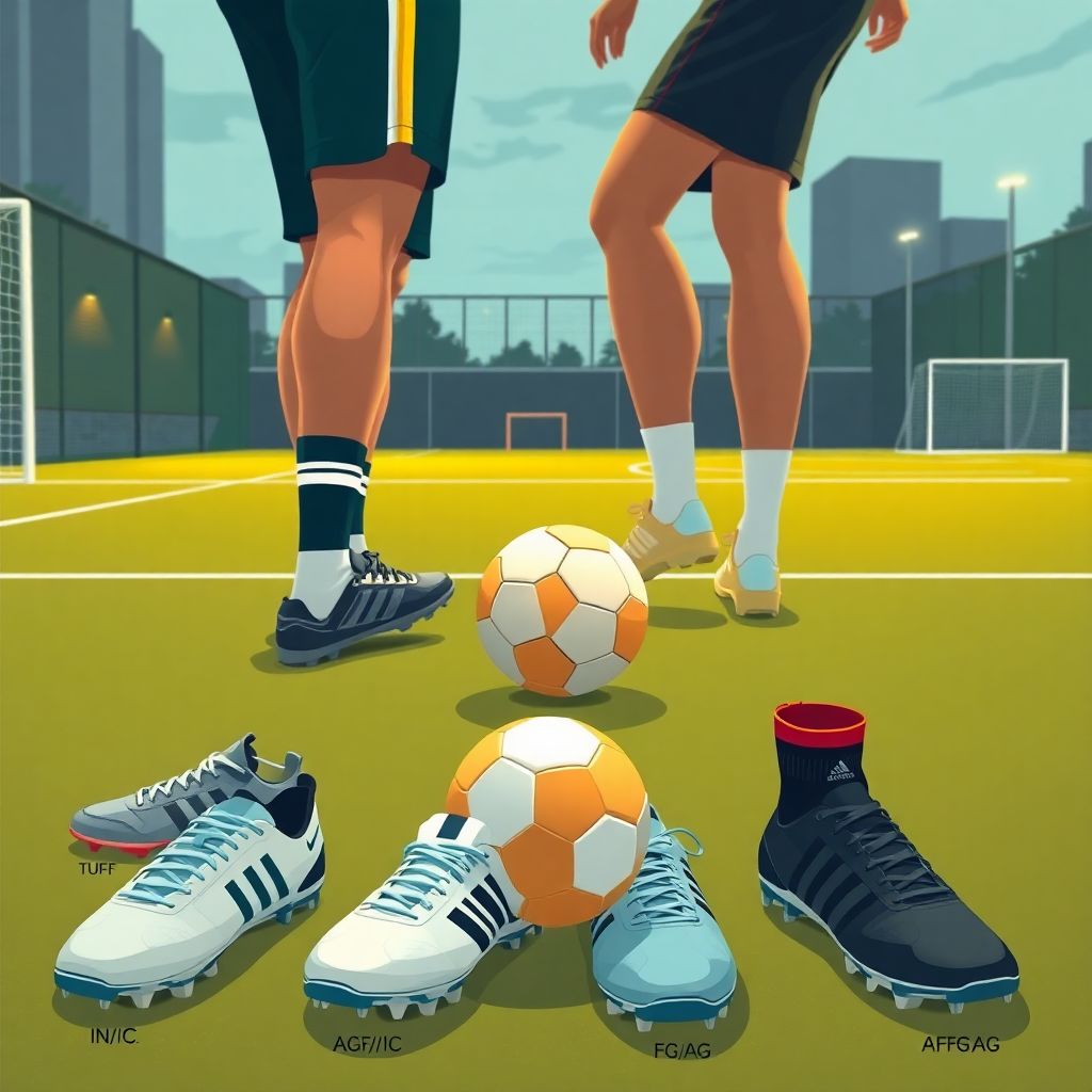 Как выбрать экипировку для эстетики футбола: ботинки и мяч