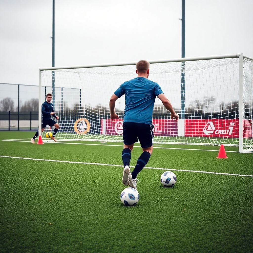Тренировка финтов на ворота: эффективные упражнения для быстрого старта