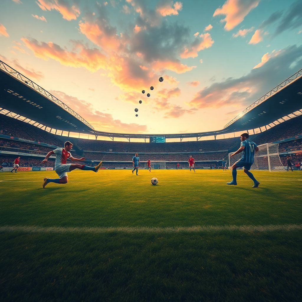 Эстетика штрафной: красивые дуги и точные удары в футболе