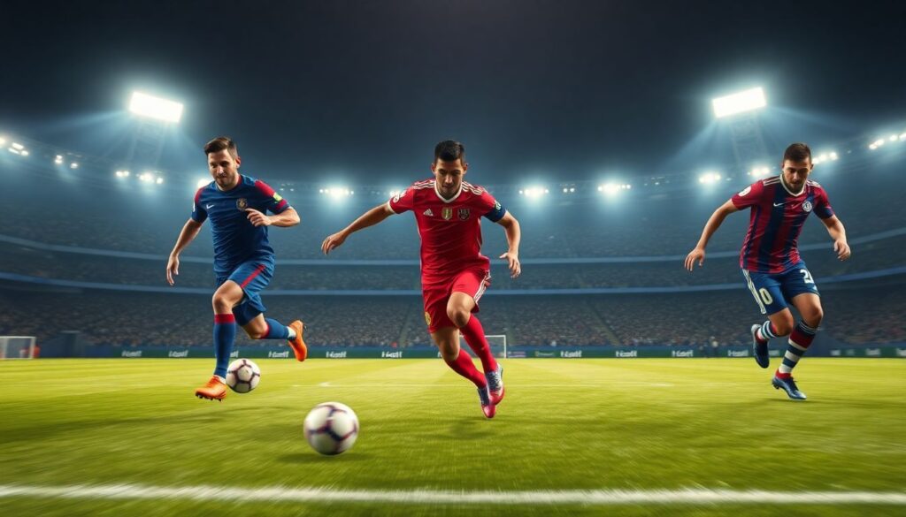 Эпохи футбольных гениев и их финтов - иллюстрация