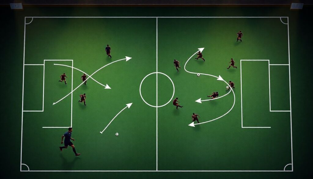 Голевые сцены в культовых матчах - иллюстрация