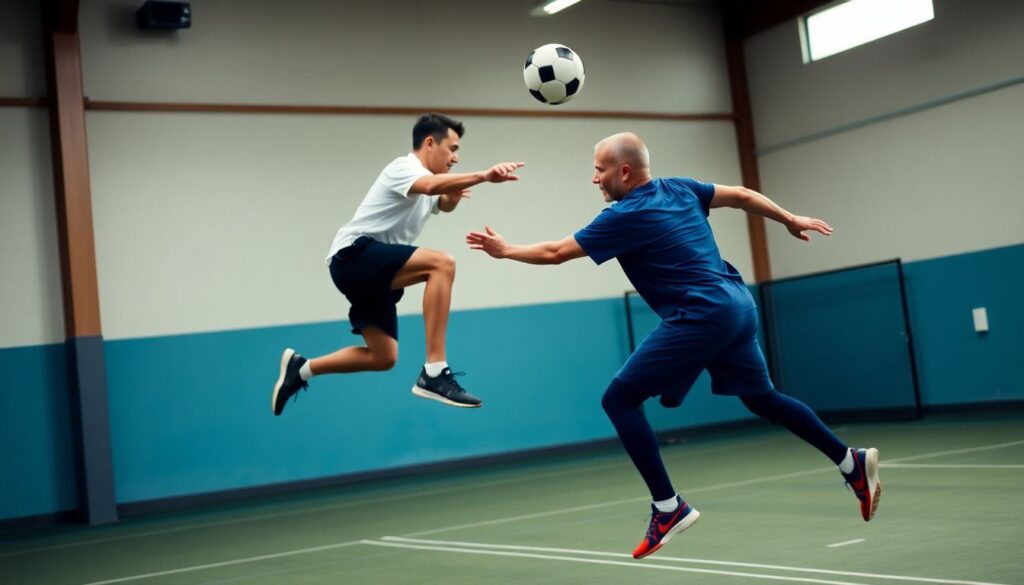 Головая техника: эстетика ударов головой - иллюстрация