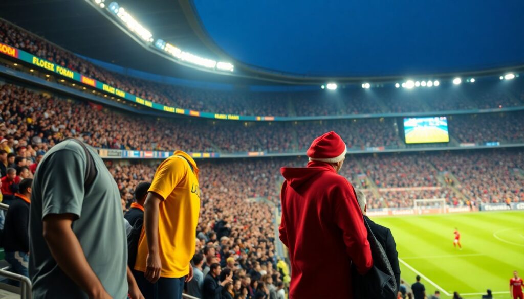 Энергия трибун: как эмоции влияют на стиль - иллюстрация