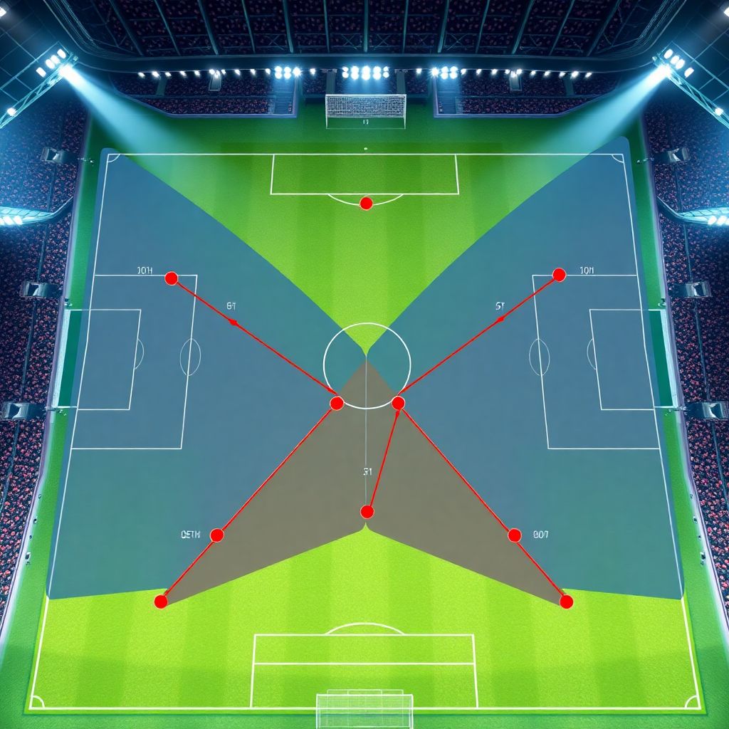 Атаки на флангах: элегантный розыгрыш мяча и эффективные проходы
