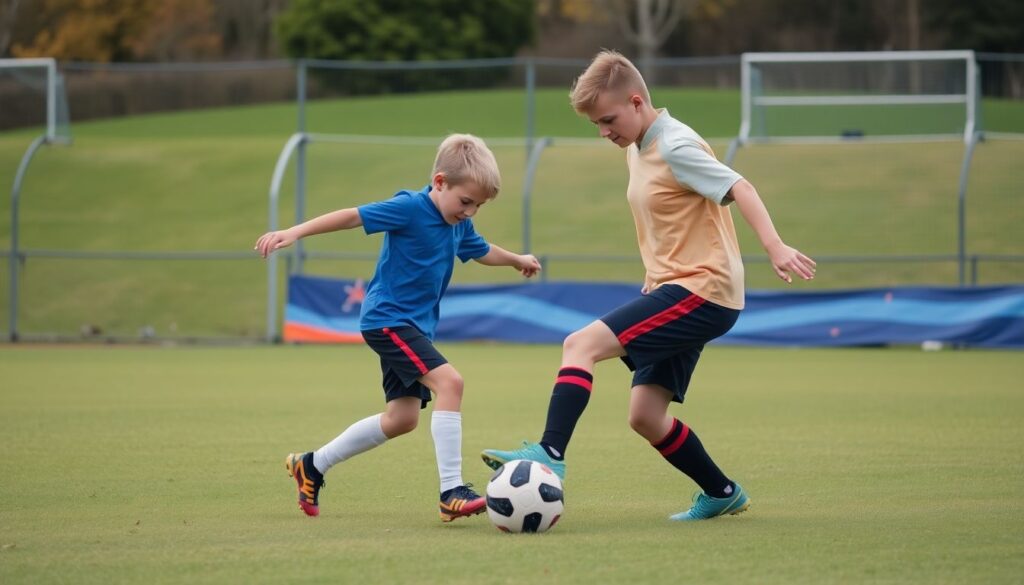 Летучие голы: как добиваться полета мяча и удара - иллюстрация